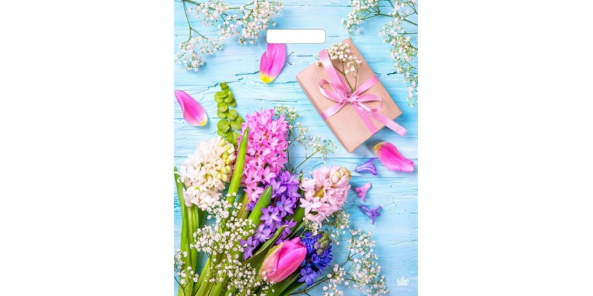 Скоро весна, скоро весна! А у нас уже много цветов на подарочных пакетах! Скоро весна, скоро весна! А у нас уже много цветов на подарочных пакетах!